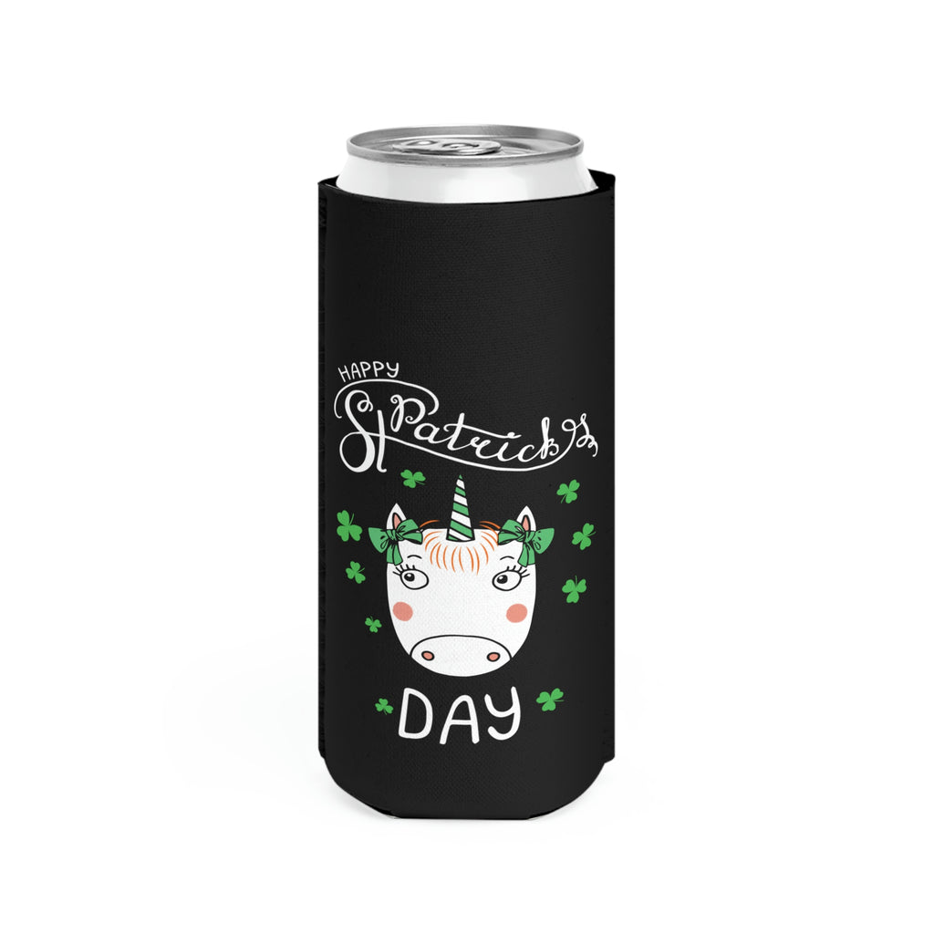 Irish Unicorn | Slim Beer Can Hugger | Cute | St. Patrick's Day