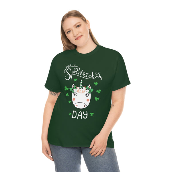 Irish Unicorn | Unisex | Heavy Cotton | T-Shirt | Funny | St. Patrick's Day