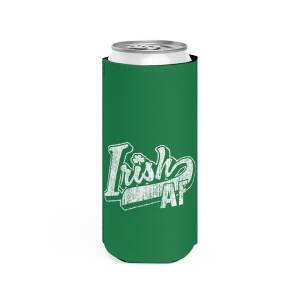 Irish AF Slim Can Hugger – Funny St. Patrick’s Day Cooler for Seltzers & Tall Beers