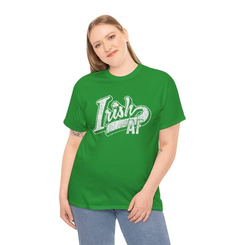Irish AF Unisex T-Shirt – Funny Irish Pride Tee for St. Patrick’s Day Shenanigans - Image 3