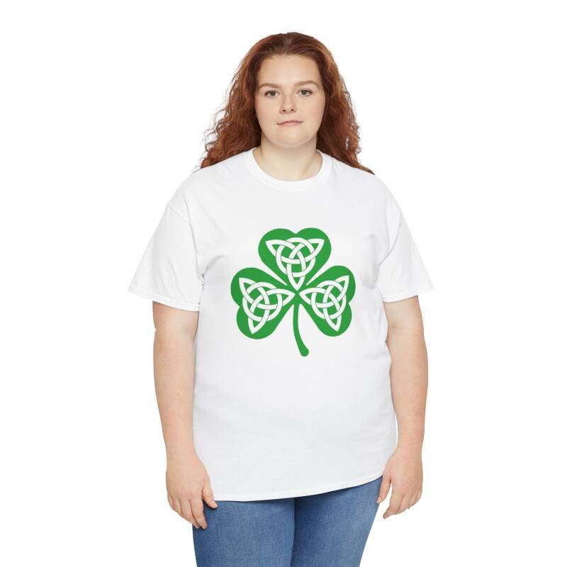 Celtic Knot Shamrock – Unisex T-Shirt - Image 7