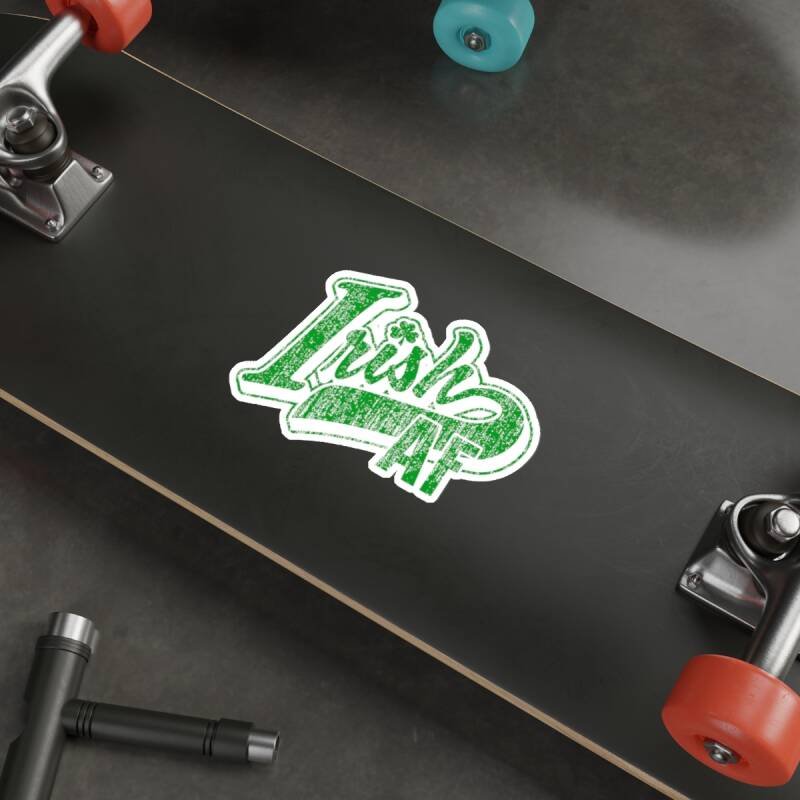 Irish AF Indoor Sticker – Funny Irish Pride Vinyl Decal for Laptops, Bottles & More - Image 18
