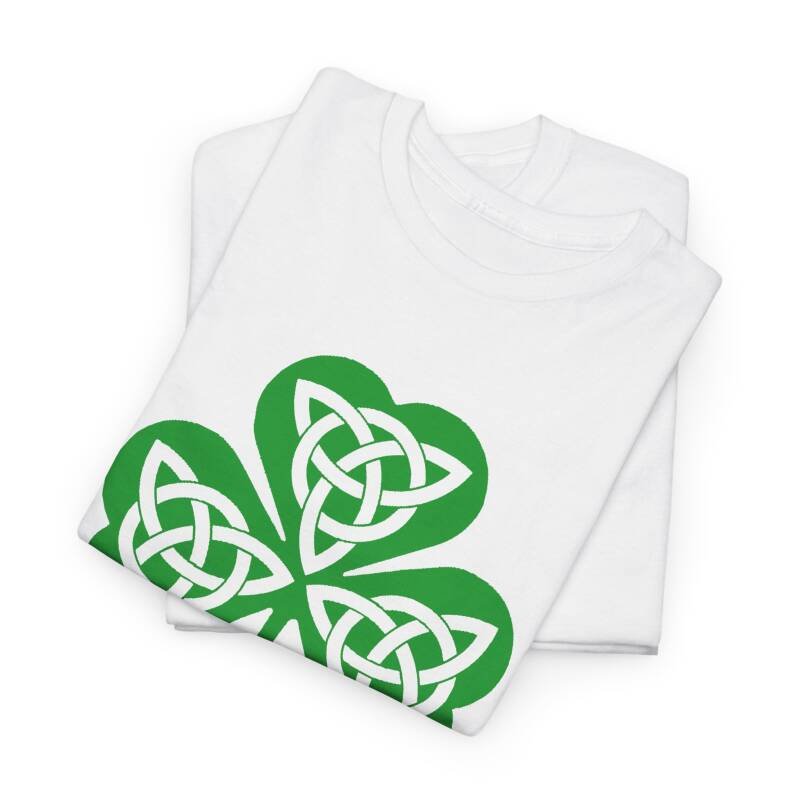 Celtic Knot Shamrock – Unisex T-Shirt - Image 3