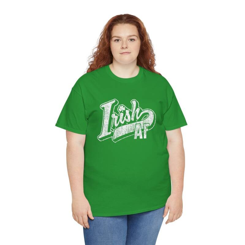 Irish AF Unisex T-Shirt – Funny Irish Pride Tee for St. Patrick’s Day Shenanigans - Image 5