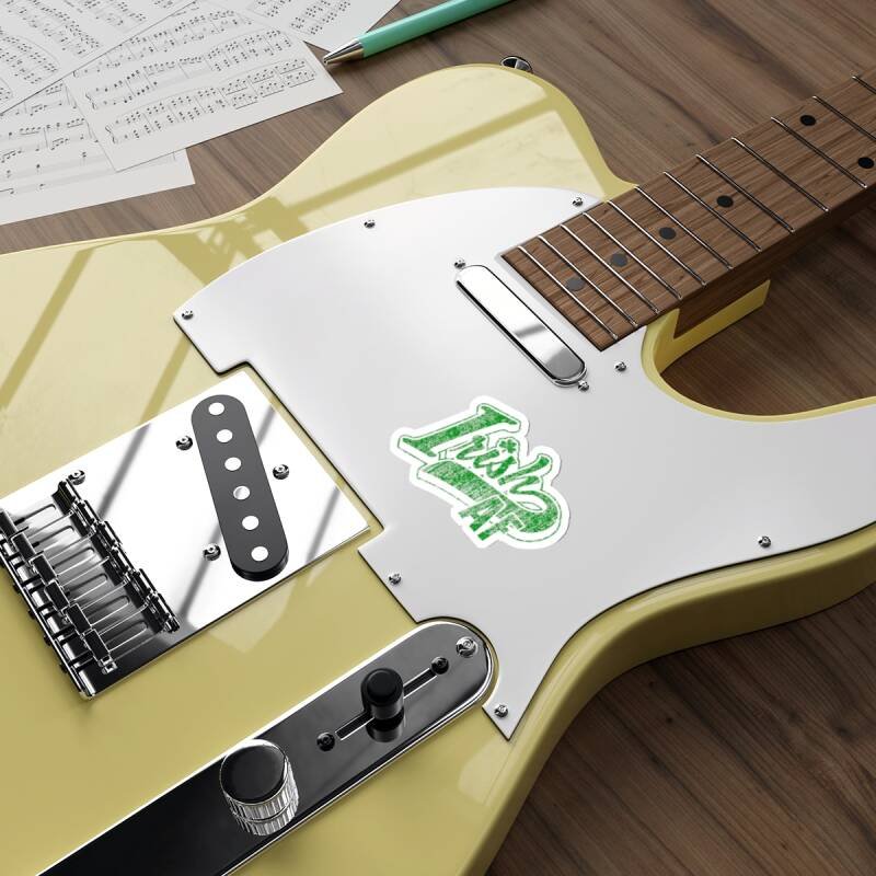 Irish AF Indoor Sticker – Funny Irish Pride Vinyl Decal for Laptops, Bottles & More - Image 12