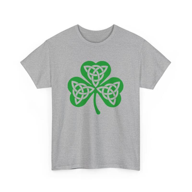 Celtic Knot Shamrock – Unisex T-Shirt - Image 13