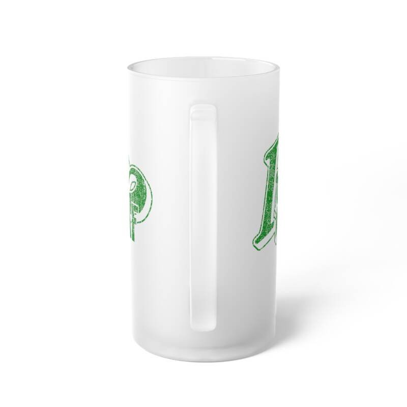 Irish AF Frosted Beer Mug – Funny 16 oz St. Patrick’s Day Glass for Proud Irish Drinkers - Image 3
