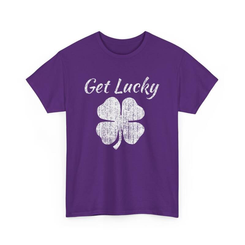 Get Lucky 4 Leaf Clover" Unisex T-Shirt - Image 20
