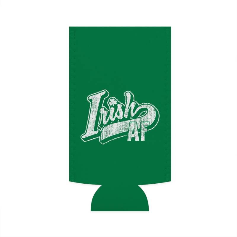 Irish AF Slim Can Hugger – Funny St. Patrick’s Day Cooler for Seltzers & Tall Beers - Image 2