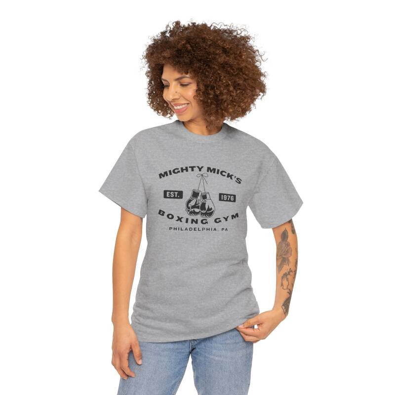 Mighty Mick’s Throwback Tee – Unisex Boxing Gym Shirt - Image 5