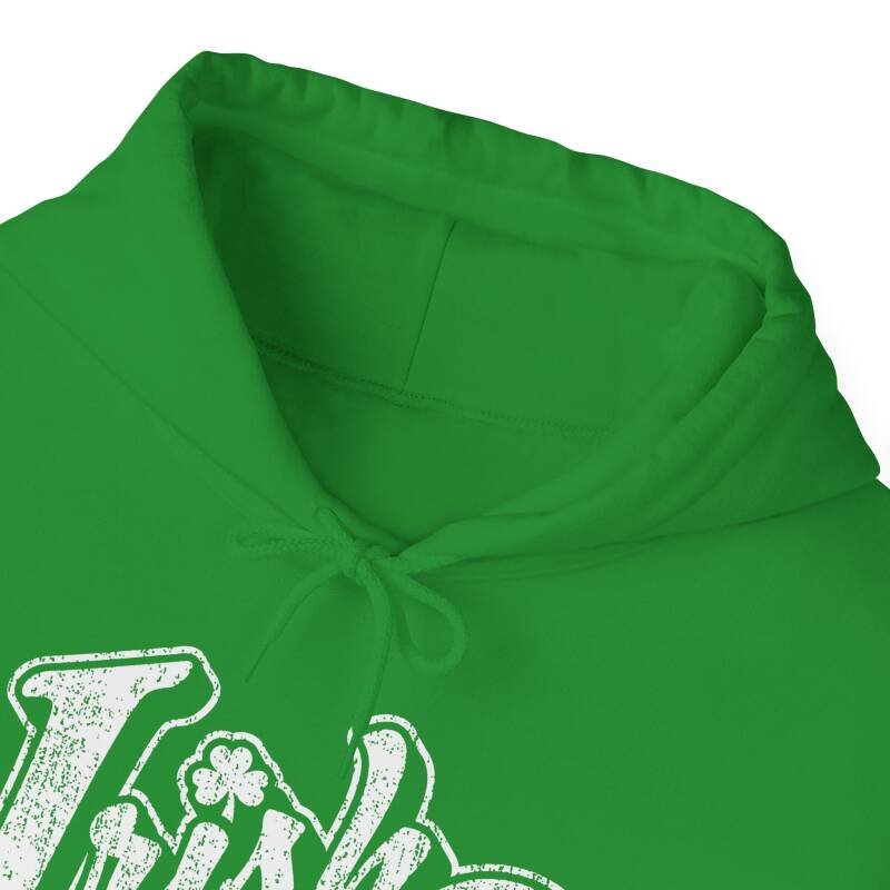 Irish AF Unisex Hoodie – Funny and Bold St. Patrick’s Day Pullover for Proud Irish Vibes - Image 3