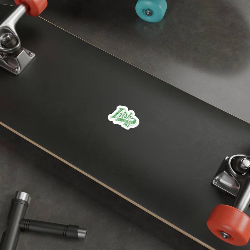 Irish AF Indoor Sticker – Funny Irish Pride Vinyl Decal for Laptops, Bottles & More - Image 3