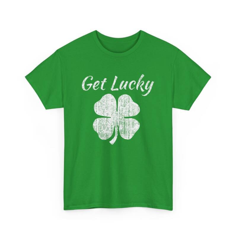 Get Lucky 4 Leaf Clover" Unisex T-Shirt