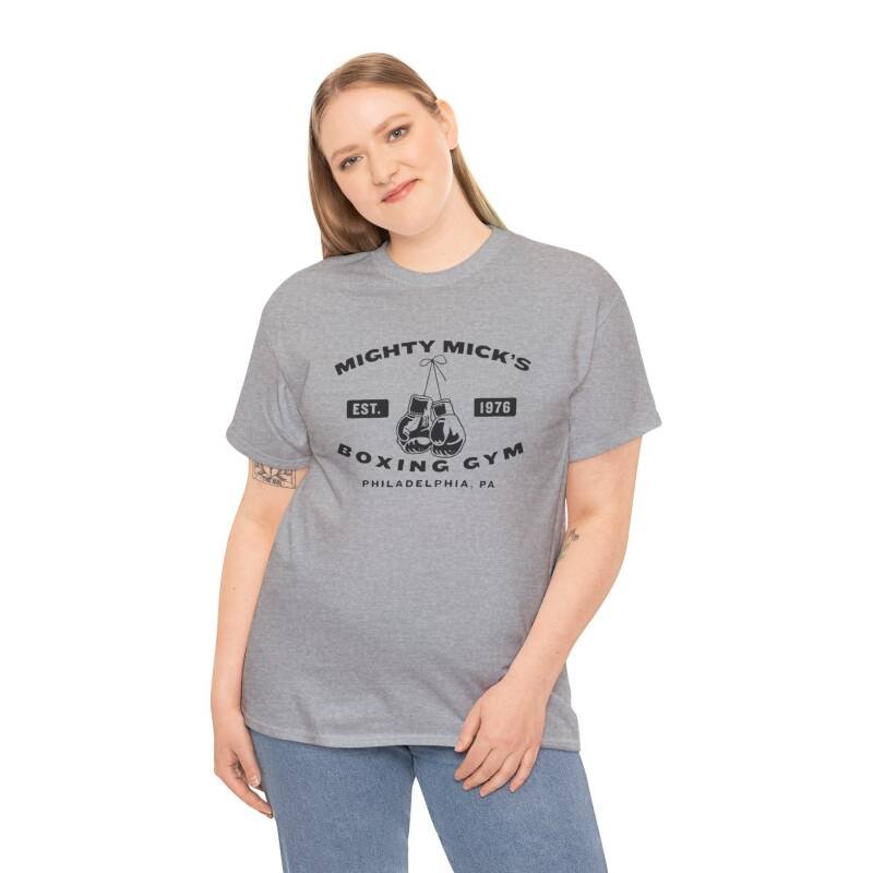 Mighty Mick’s Throwback Tee – Unisex Boxing Gym Shirt - Image 4