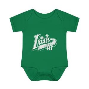 Irish AF Baby Bodysuit – Funny St. Patrick’s Day One-Piece for Little Shamrock Stars