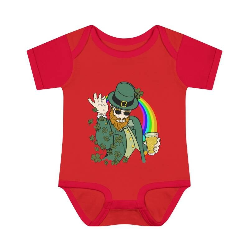 Shamrock Bae Baby Bodysuit – Funny Irish Baby One-Piece for St. Patrick’s Day - Image 22