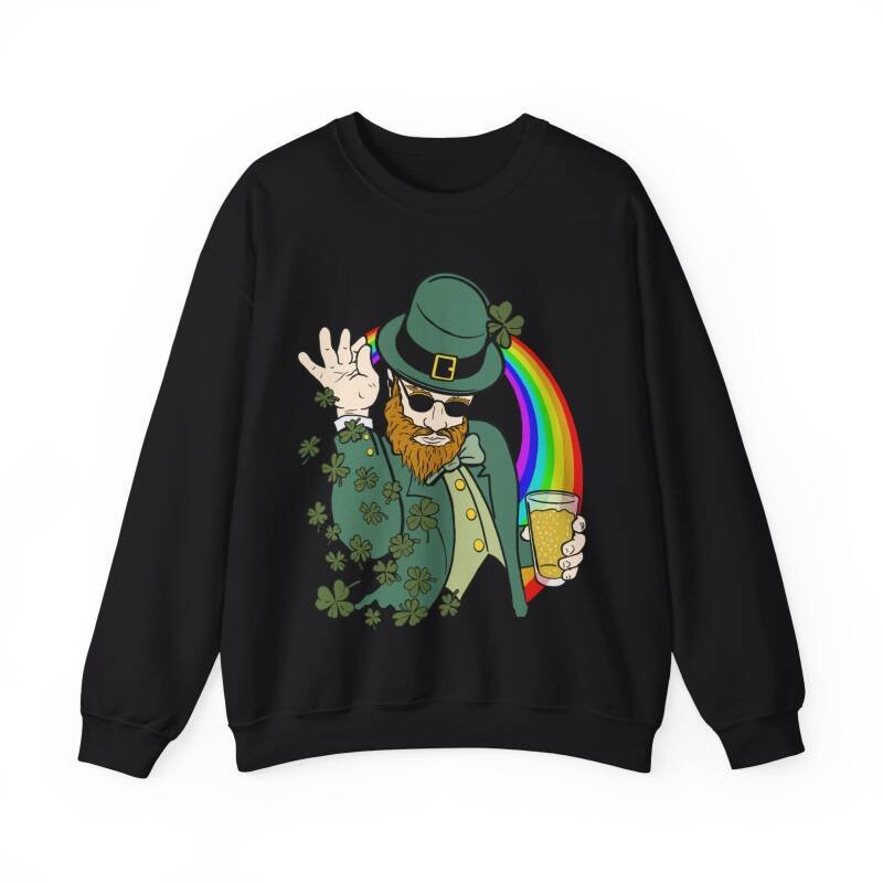 Shamrock Bae Unisex Heavy Blend Sweatshirt – Funny Irish Crewneck for St. Patrick’s Day Style - Image 5