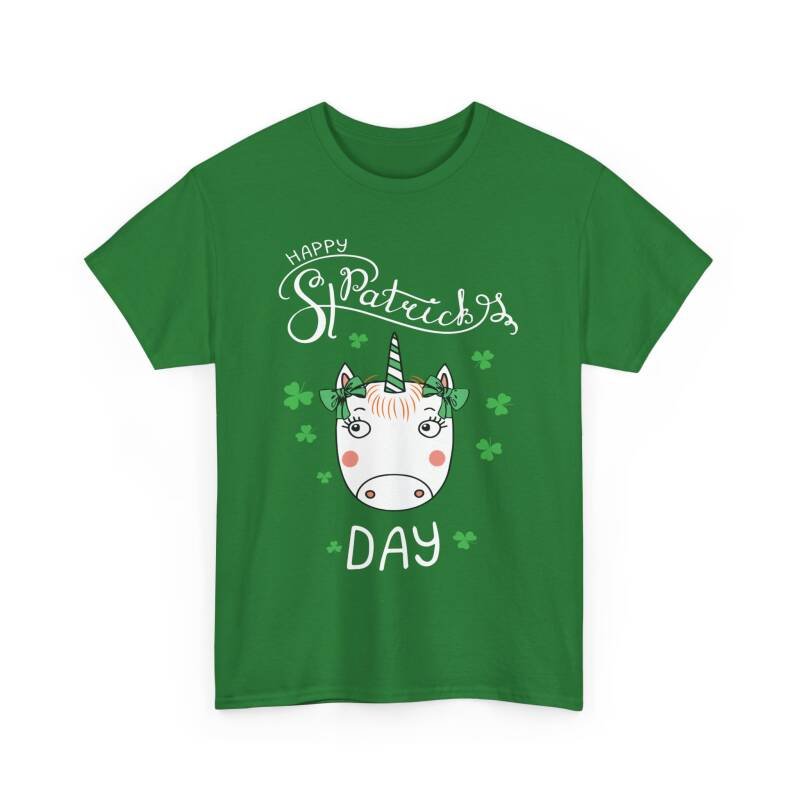 Happy St. Patrick’s Day Unicorn T-Shirt – Cute & Whimsical Unisex Irish Tee - Image 23