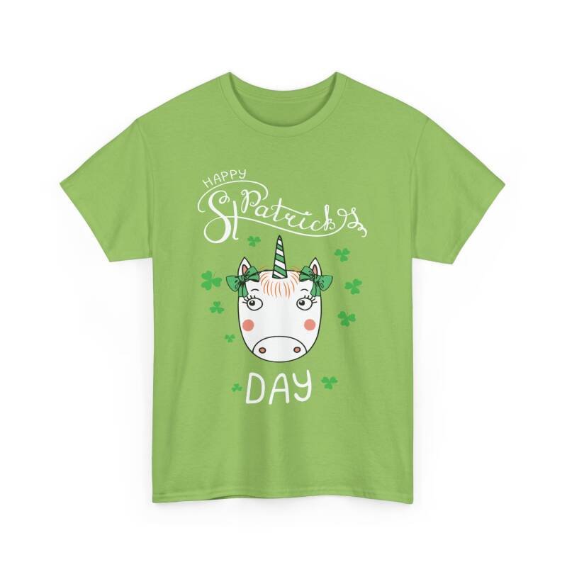 Happy St. Patrick’s Day Unicorn T-Shirt – Cute & Whimsical Unisex Irish Tee - Image 15