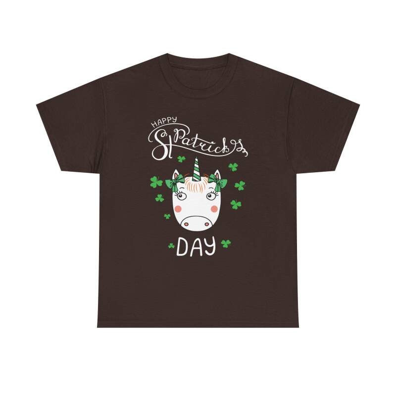 Happy St. Patrick’s Day Unicorn T-Shirt – Cute & Whimsical Unisex Irish Tee - Image 5