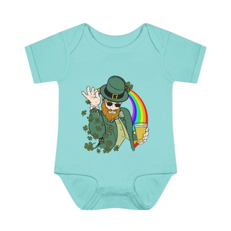 Shamrock Bae Baby Bodysuit – Funny Irish Baby One-Piece for St. Patrick’s Day - Image 14