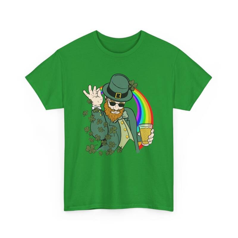 Shamrock Bae Unisex Heavy Cotton T-Shirt – Funny Irish Tee for St. Patrick’s Day Shenanigans - Image 19