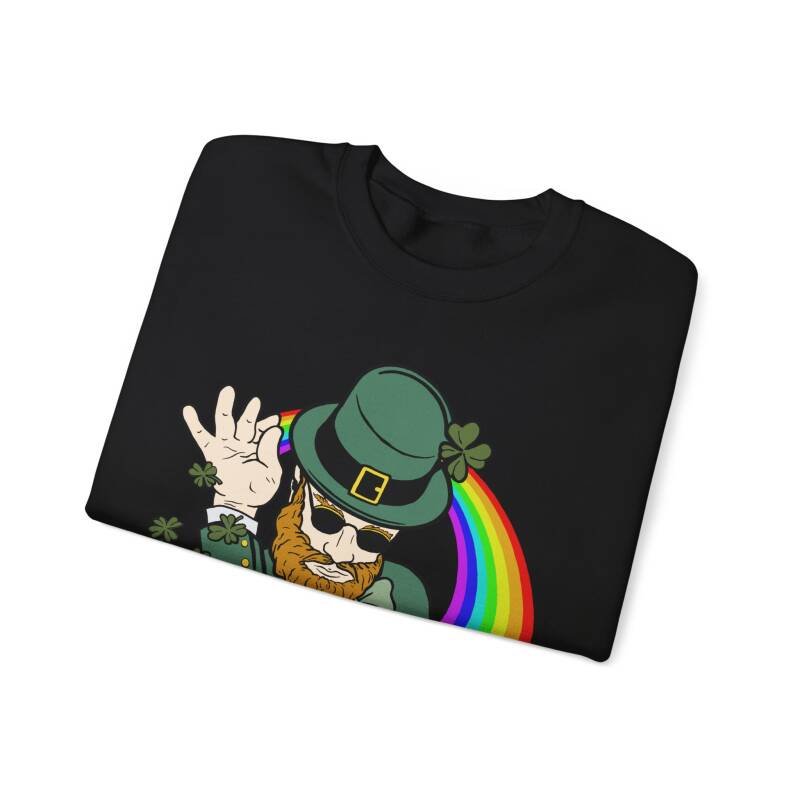 Shamrock Bae Unisex Heavy Blend Sweatshirt – Funny Irish Crewneck for St. Patrick’s Day Style - Image 7