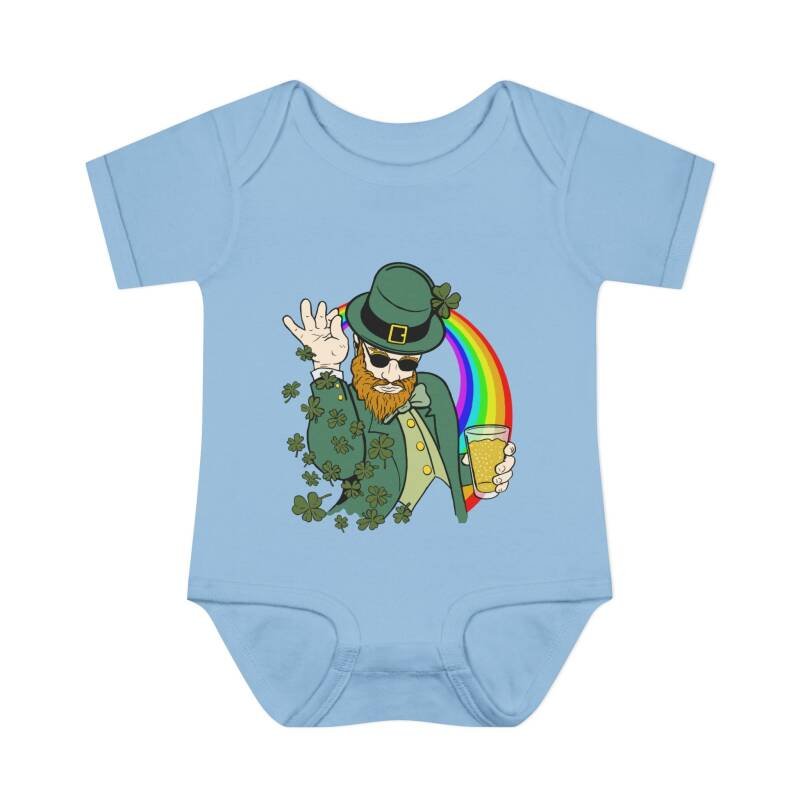 Shamrock Bae Baby Bodysuit – Funny Irish Baby One-Piece for St. Patrick’s Day - Image 15