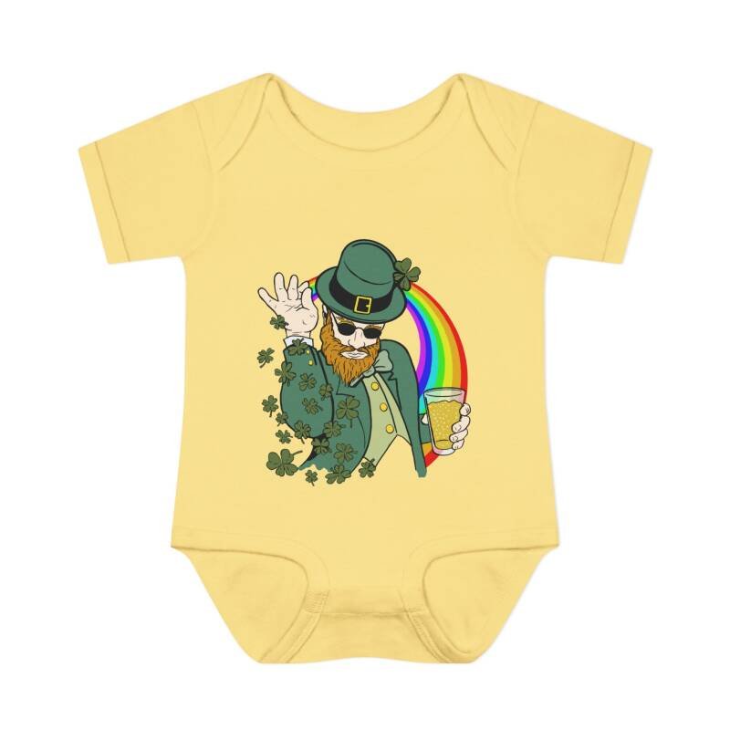 Shamrock Bae Baby Bodysuit – Funny Irish Baby One-Piece for St. Patrick’s Day - Image 11