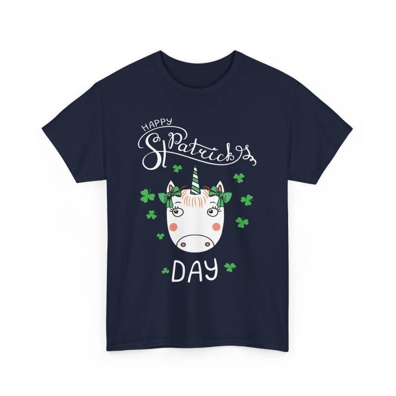Happy St. Patrick’s Day Unicorn T-Shirt – Cute & Whimsical Unisex Irish Tee - Image 35