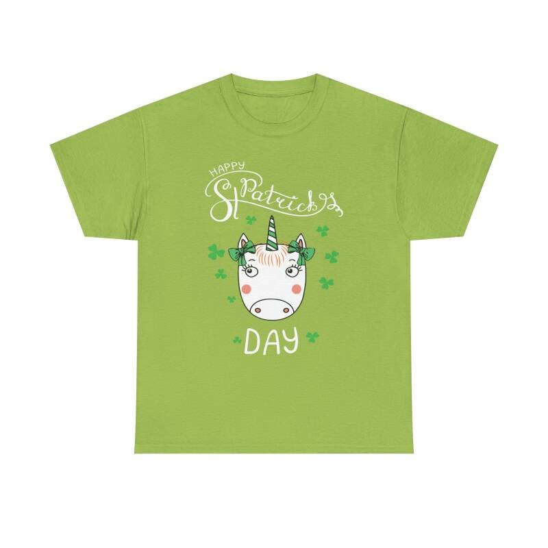 Happy St. Patrick’s Day Unicorn T-Shirt – Cute & Whimsical Unisex Irish Tee - Image 17