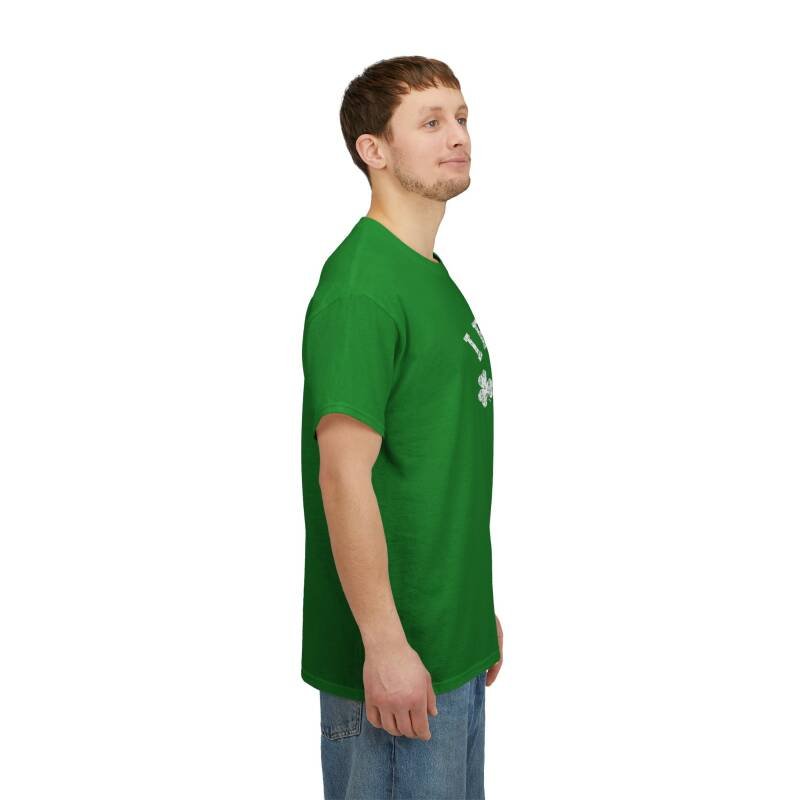 Ireland Shamrock & Flag T-Shirt – Classic Irish Pride Unisex Heavy Cotton Tee - Image 11