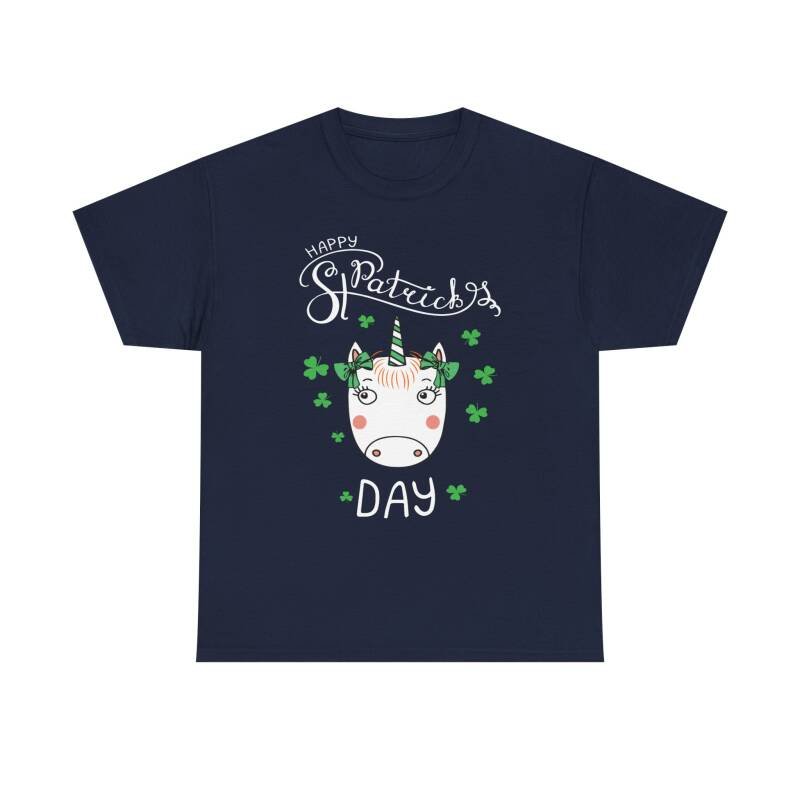Happy St. Patrick’s Day Unicorn T-Shirt – Cute & Whimsical Unisex Irish Tee - Image 33
