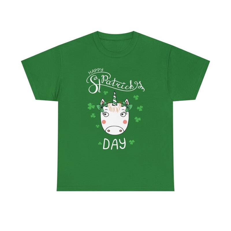 Happy St. Patrick’s Day Unicorn T-Shirt – Cute & Whimsical Unisex Irish Tee - Image 21