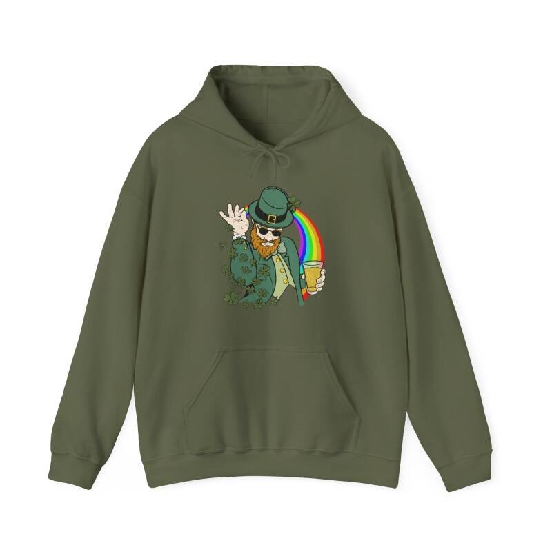 Shamrock Bae Unisex Heavy Blend Hoodie – Funny Irish Hoodie for St. Patrick’s Day Vibes - Image 13