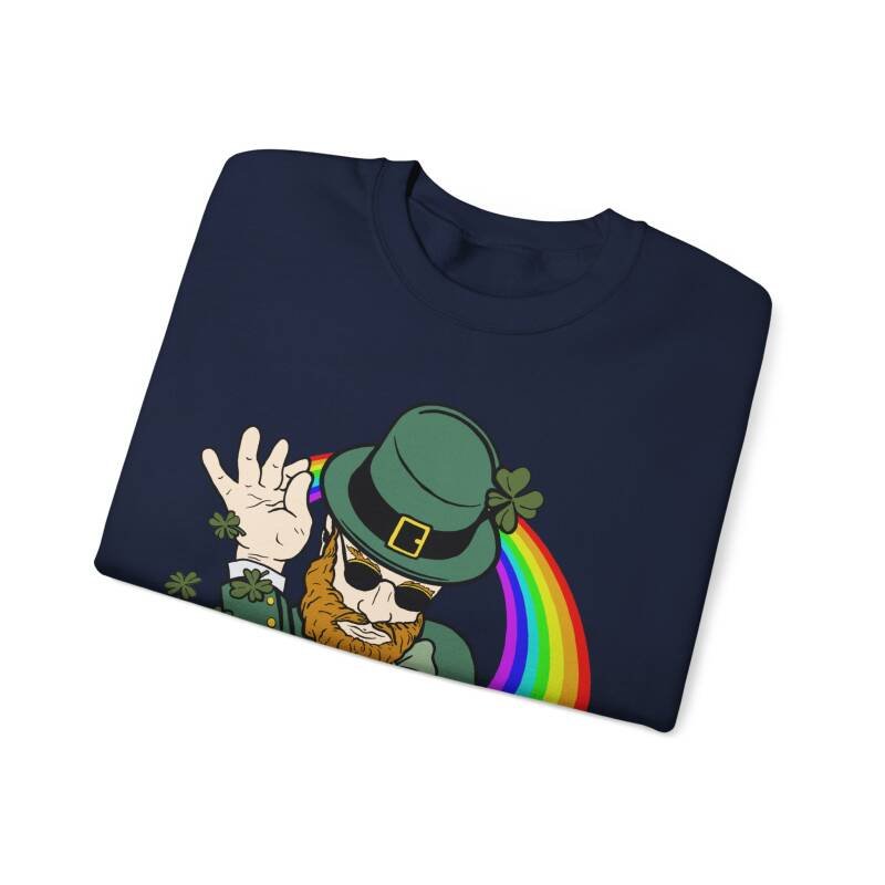 Shamrock Bae Unisex Heavy Blend Sweatshirt – Funny Irish Crewneck for St. Patrick’s Day Style - Image 23