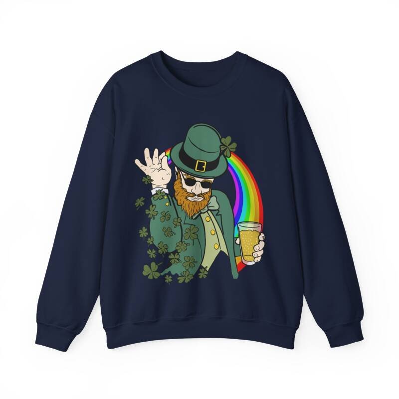 Shamrock Bae Unisex Heavy Blend Sweatshirt – Funny Irish Crewneck for St. Patrick’s Day Style - Image 21