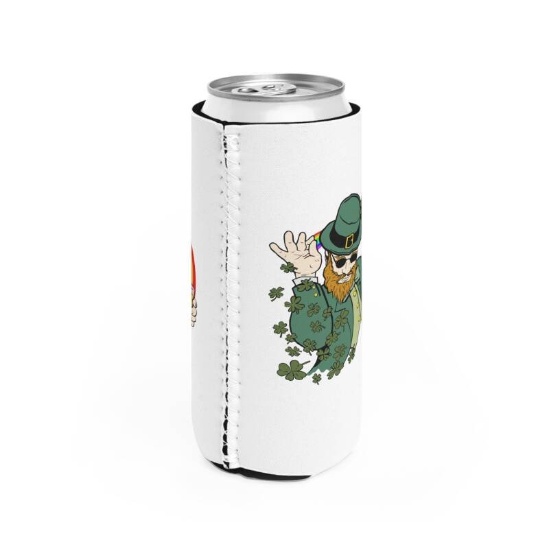 Shamrock Bae Slim Can Hugger – Funny St. Patrick’s Day Cooler for Hard Seltzers & Tall Drinks - Image 4