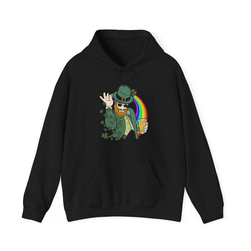 Shamrock Bae Unisex Heavy Blend Hoodie – Funny Irish Hoodie for St. Patrick’s Day Vibes - Image 5