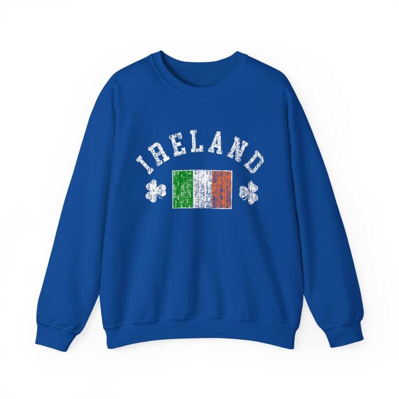 Ireland Shamrock & Flag Sweatshirt – Classic Irish Pride Unisex Crewneck - Image 19