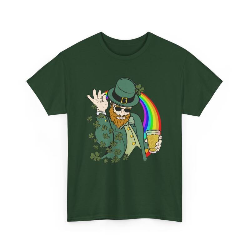 Shamrock Bae Unisex Heavy Cotton T-Shirt – Funny Irish Tee for St. Patrick’s Day Shenanigans - Image 17