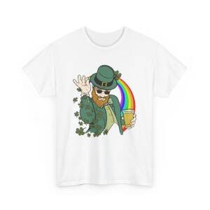 Shamrock Bae Unisex Heavy Cotton T-Shirt – Funny Irish Tee for St. Patrick’s Day Shenanigans