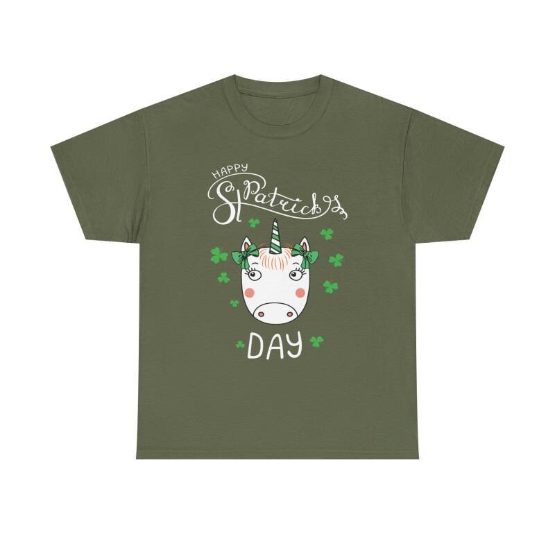 Happy St. Patrick’s Day Unicorn T-Shirt – Cute & Whimsical Unisex Irish Tee - Image 9