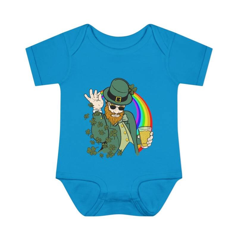 Shamrock Bae Baby Bodysuit – Funny Irish Baby One-Piece for St. Patrick’s Day - Image 17