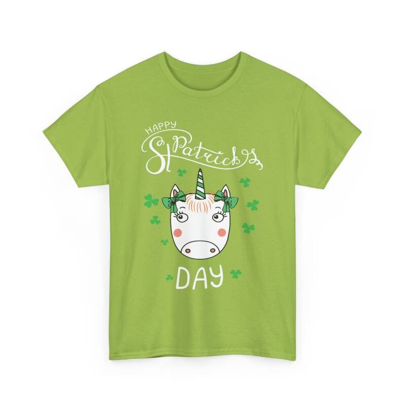 Happy St. Patrick’s Day Unicorn T-Shirt – Cute & Whimsical Unisex Irish Tee - Image 19