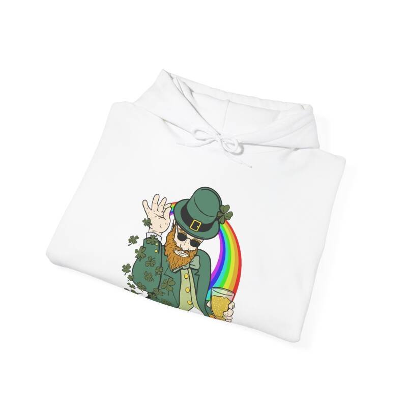 Shamrock Bae Unisex Heavy Blend Hoodie – Funny Irish Hoodie for St. Patrick’s Day Vibes - Image 4