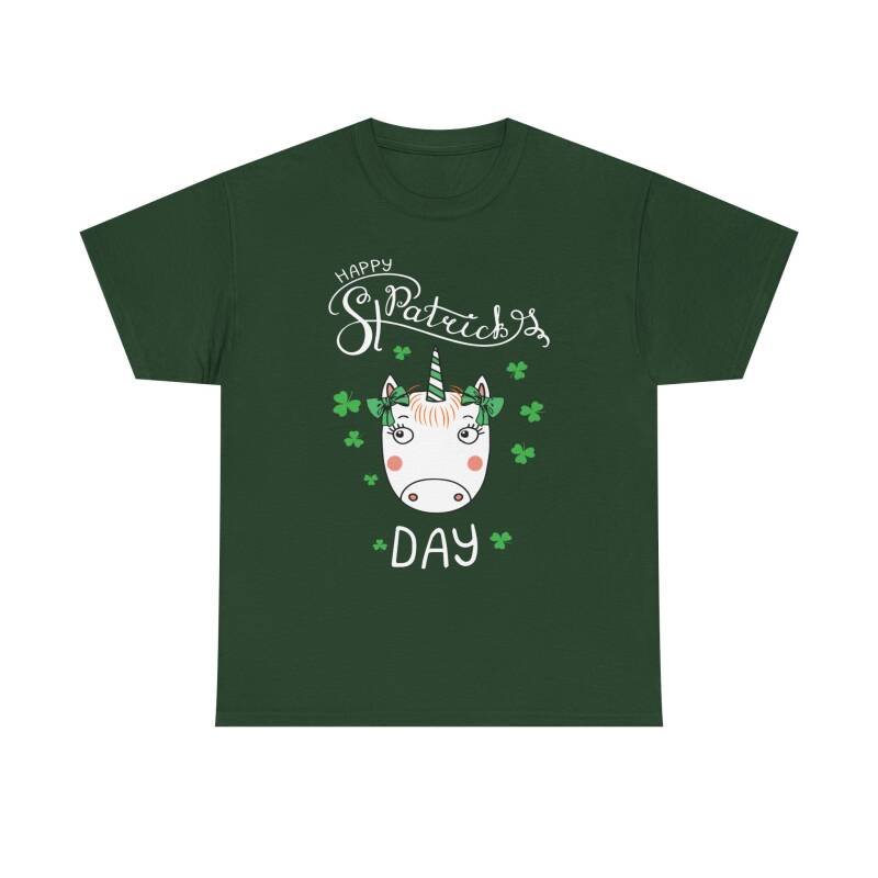 Happy St. Patrick’s Day Unicorn T-Shirt – Cute & Whimsical Unisex Irish Tee - Image 25