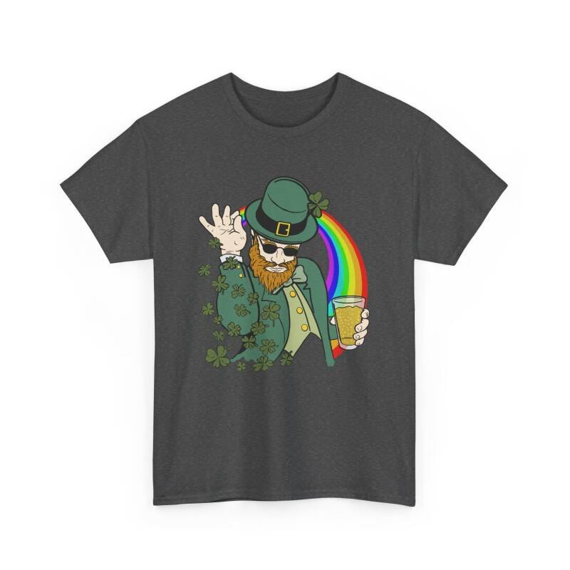 Shamrock Bae Unisex Heavy Cotton T-Shirt – Funny Irish Tee for St. Patrick’s Day Shenanigans - Image 20