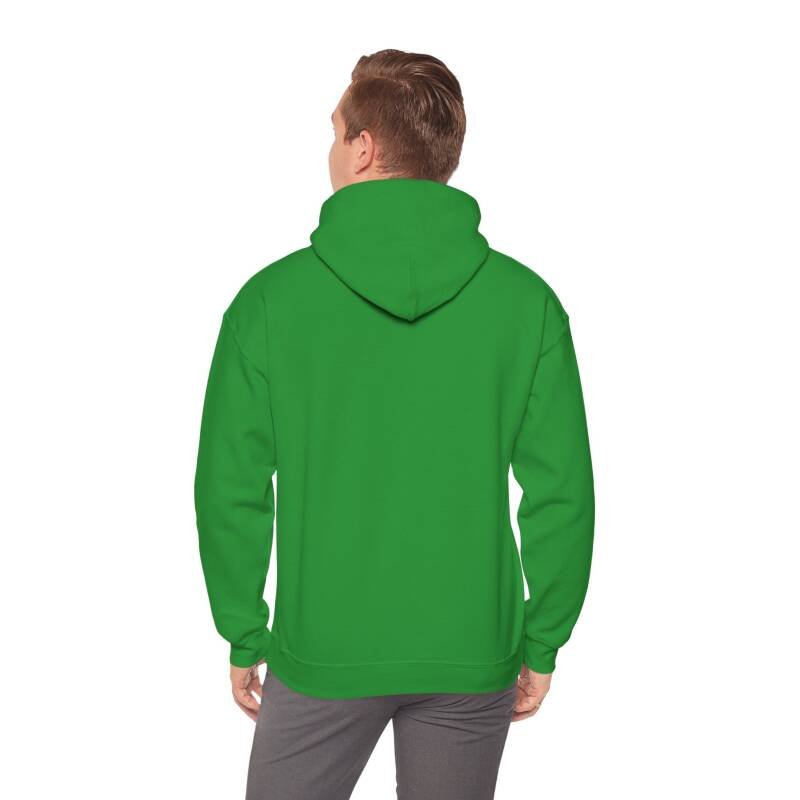 Ireland Flag & Shamrock Hoodie – Classic Irish Pride Unisex Heavy Blend Hoodie - Image 9