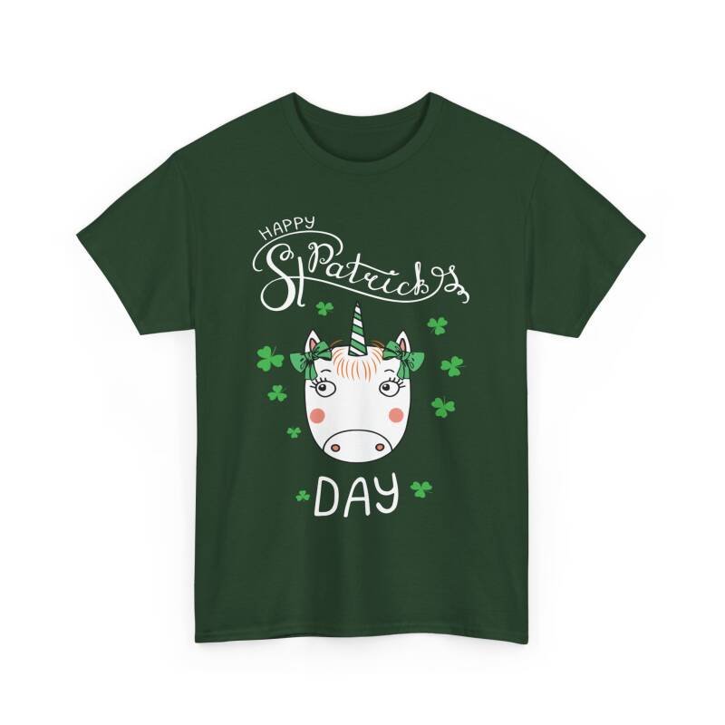 Happy St. Patrick’s Day Unicorn T-Shirt – Cute & Whimsical Unisex Irish Tee - Image 27